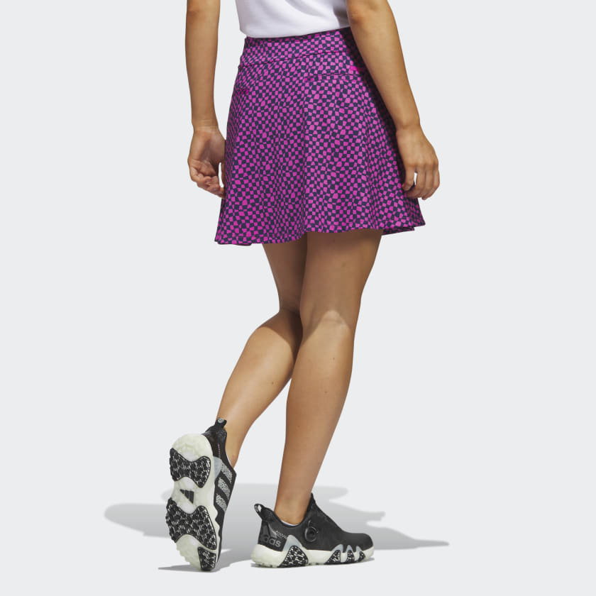 Adidas Printed Golf Skort in Premium Durable Recycled Fabric Comfort