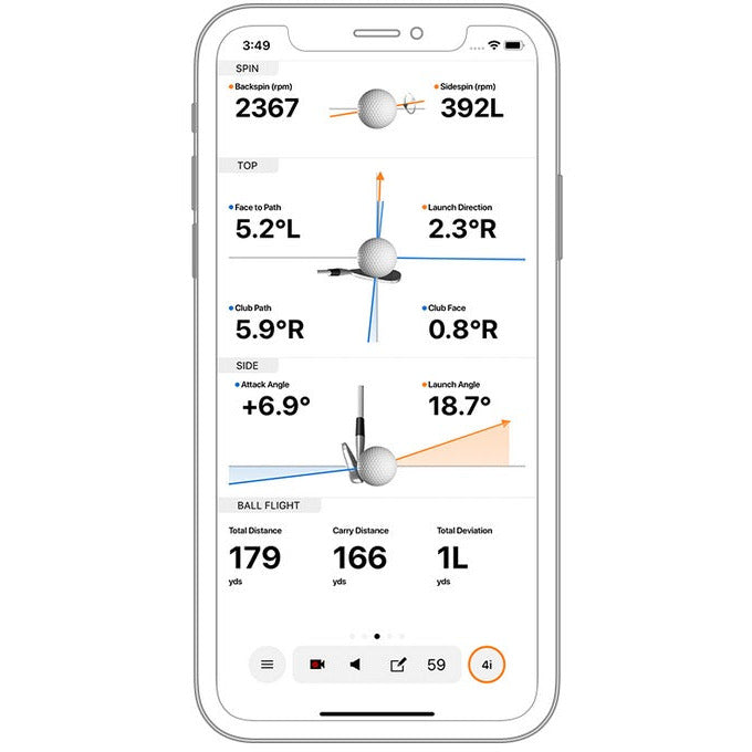 GARMIN GOLF R10 LAUNCH MONITOR SENSOR USED