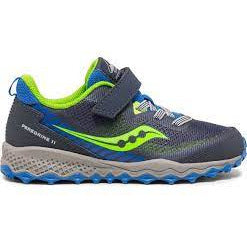 Saucony Peregrine 11 Shield Velcro Child Durable Trail Shoe