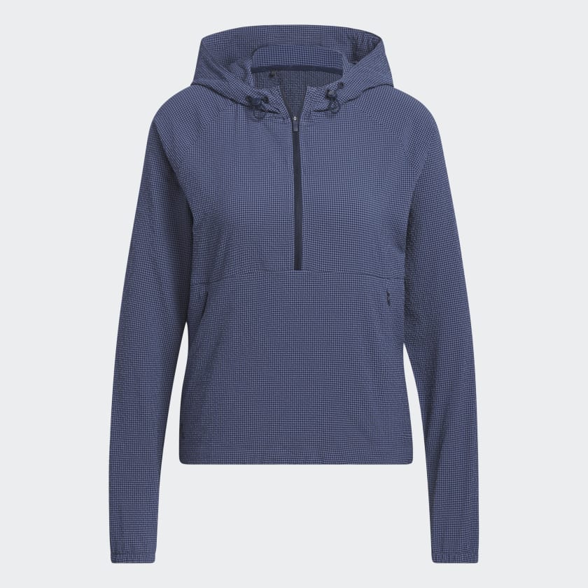 Adidas Seersucker Sweat Capuche Golf Léger Élégant Et Performant
