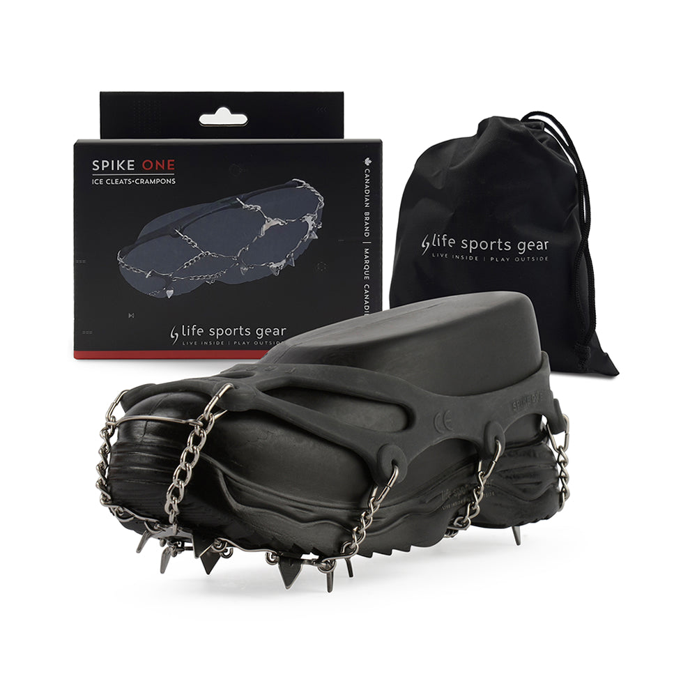 One Life Sports Gear Crampons de Marche Spike One avec Adhérence Maximale sur Neige et Glace