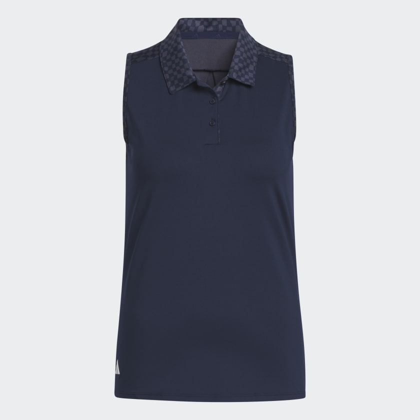 POLO ADIDAS ULTIMATE 365 PRINTED SANS MANCHES