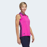 Adidas Ultimate 365 Polo Sans Manches Imprimé Pour Femme Élégant