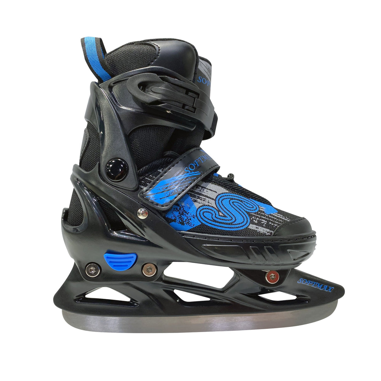 Softmax Adjustable Ice Skates for Children Four Comfortable Sizes
