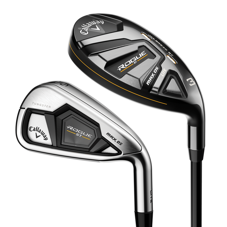 CALLAWAY ROGUE ST MAX OS LT COMBO GRAPHITE IRONS SET