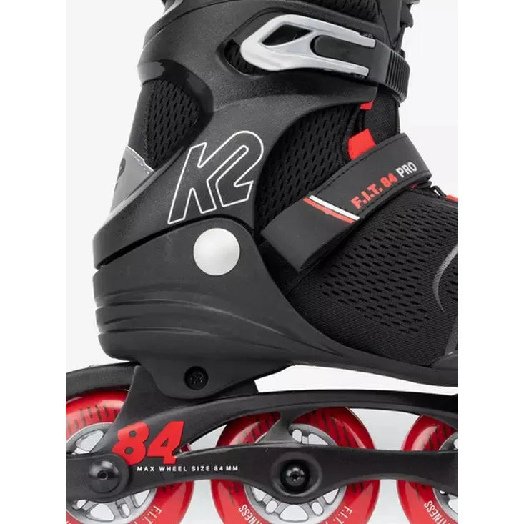 Patins à Glace K2 Merlin Ice Pour Garçon - Ajustables, Taille EU, Noir/Bleu
