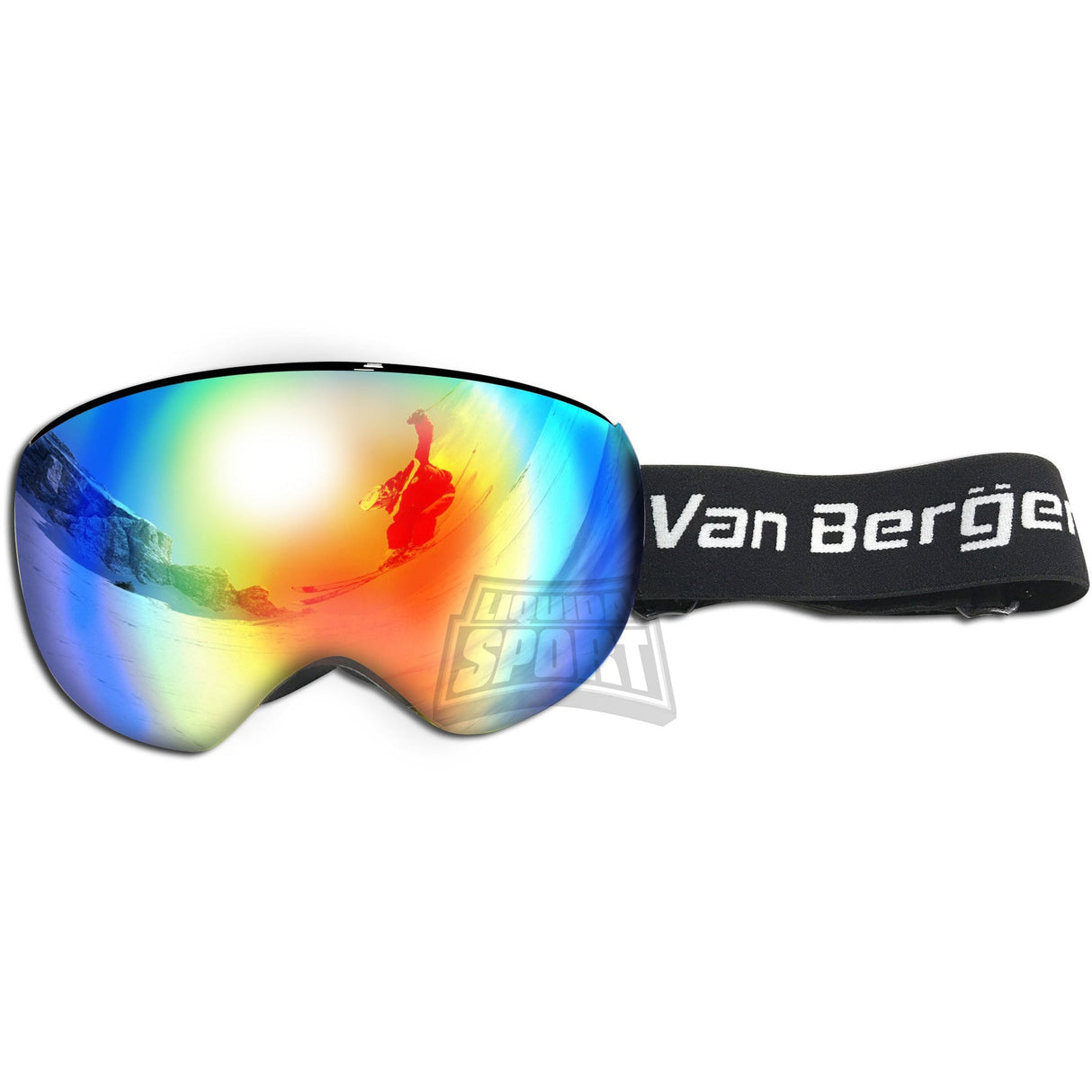 Van Bergen Cadre Magnétique Deux Lentilles Kit Large Fit Vue Périphérique Optimisée
